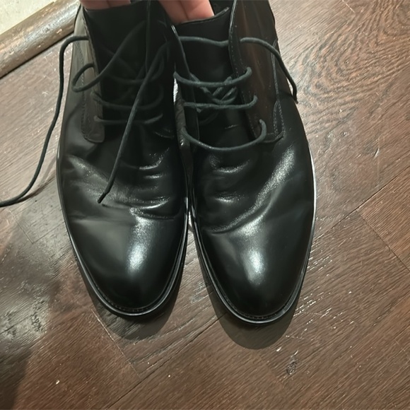 Hush puppies like new condition used 2 times leather shoes size EU 44 Stunning - Picture 5 of 8